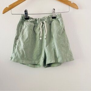 Zara Mint Green Pull On Shorts
